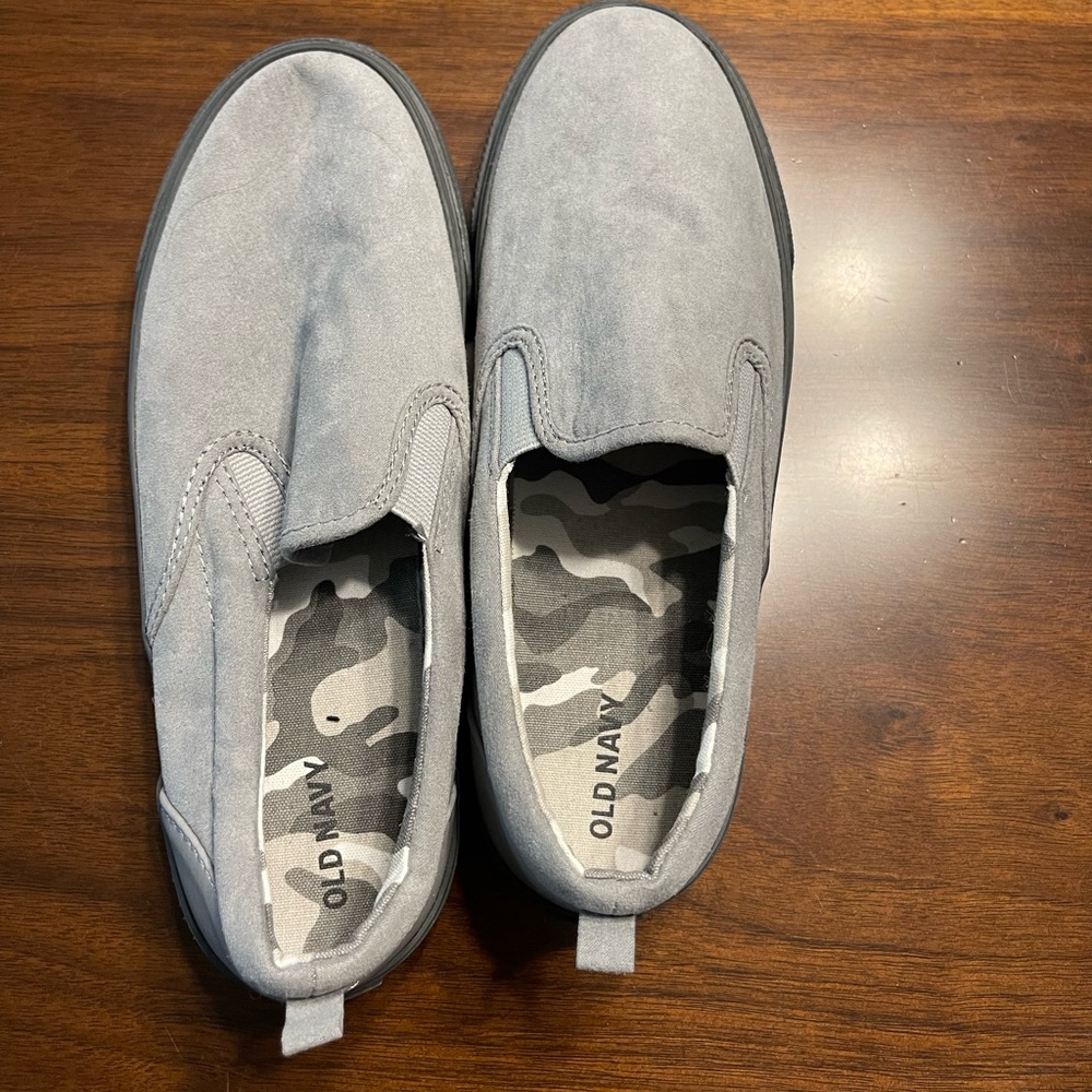 Old Navy Fake Suede Boys Shoes